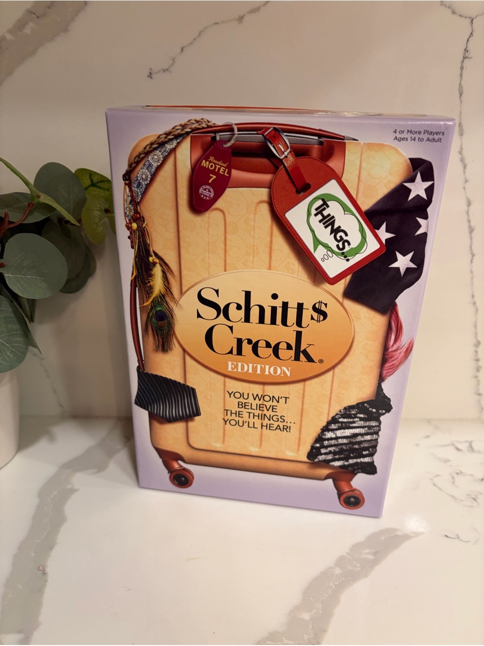 Schitt's Creek Edition - The Game of THINGS... Party Board Game by PlayMonster
